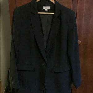 LOFT Black Single-Button Women's Blazer